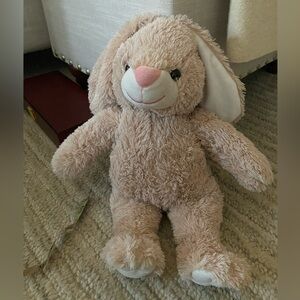 Charming Cream Plush Bunny Rabbit Toy